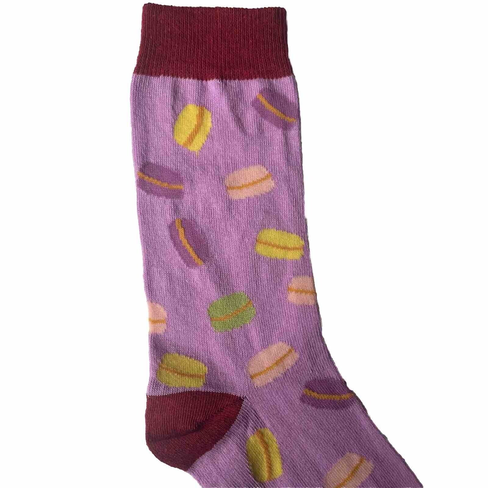 Novelty Socks Macaroon Top