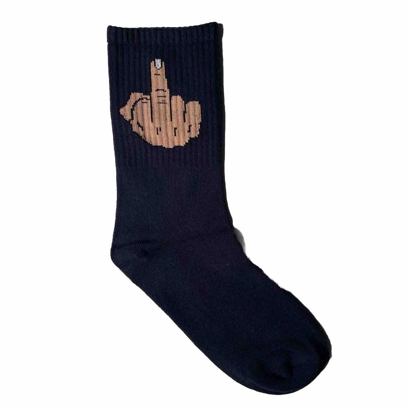 Novelty Socks Middle Finger