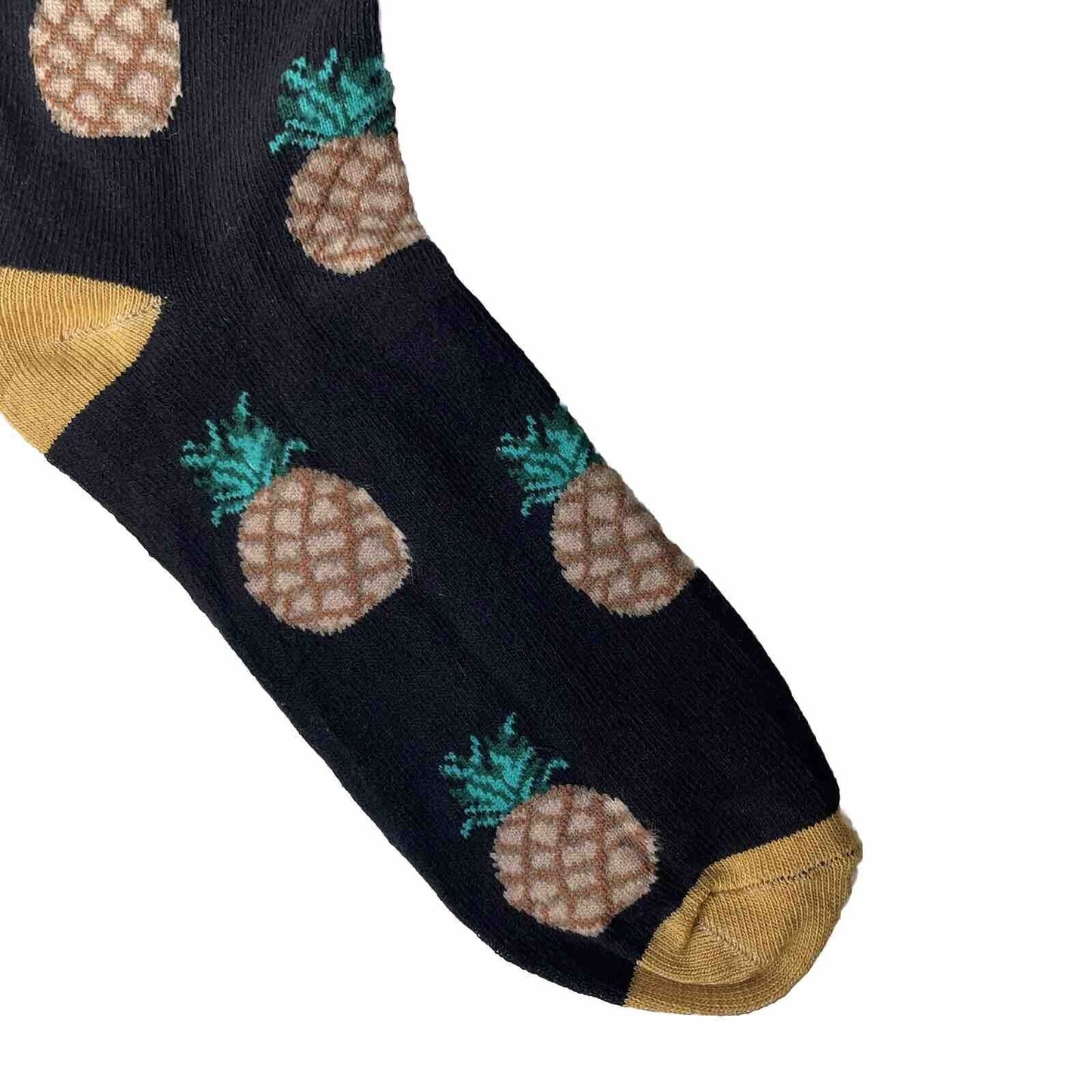Novelty Socks Pineapple Bottom