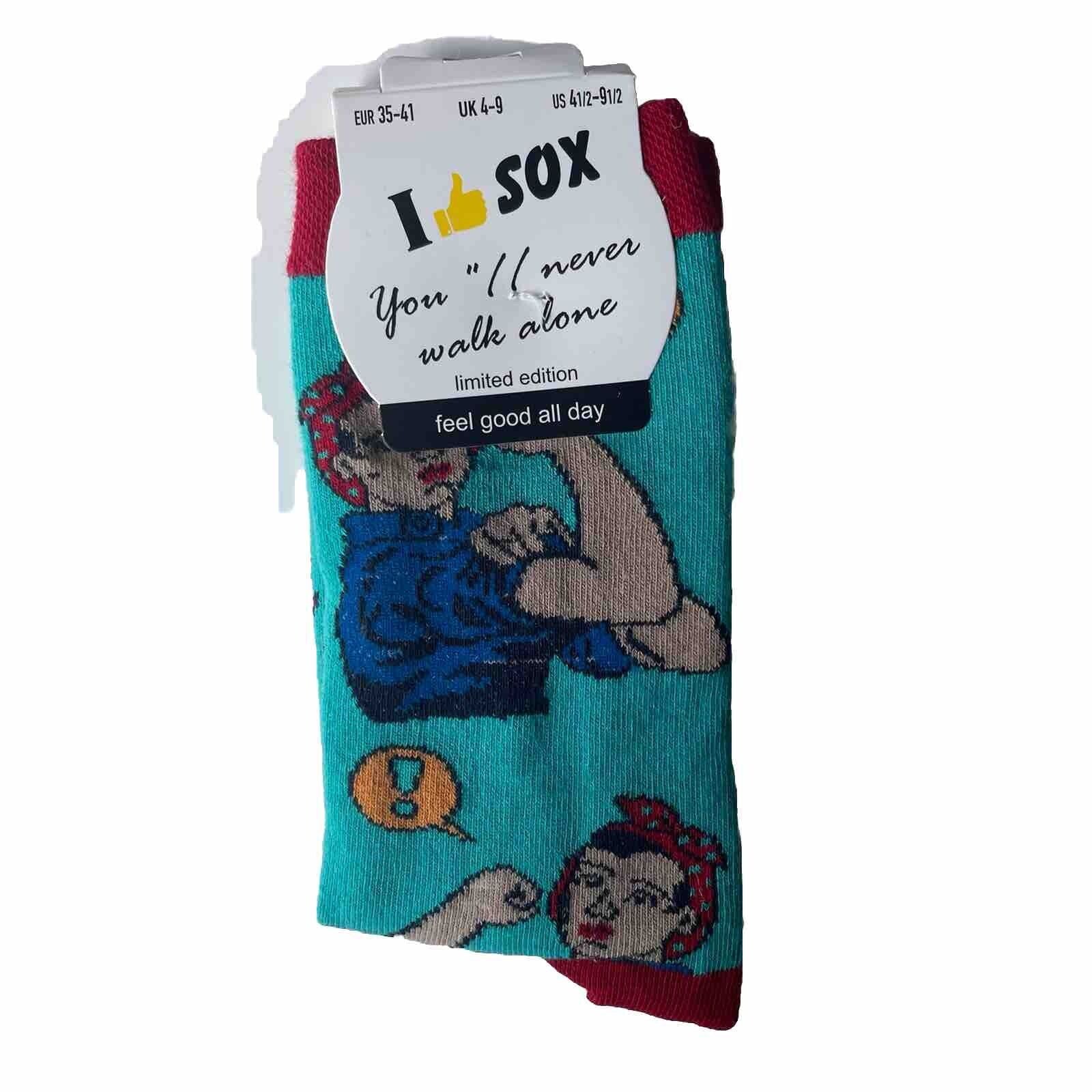 Novelty Socks We Can Do It Packet