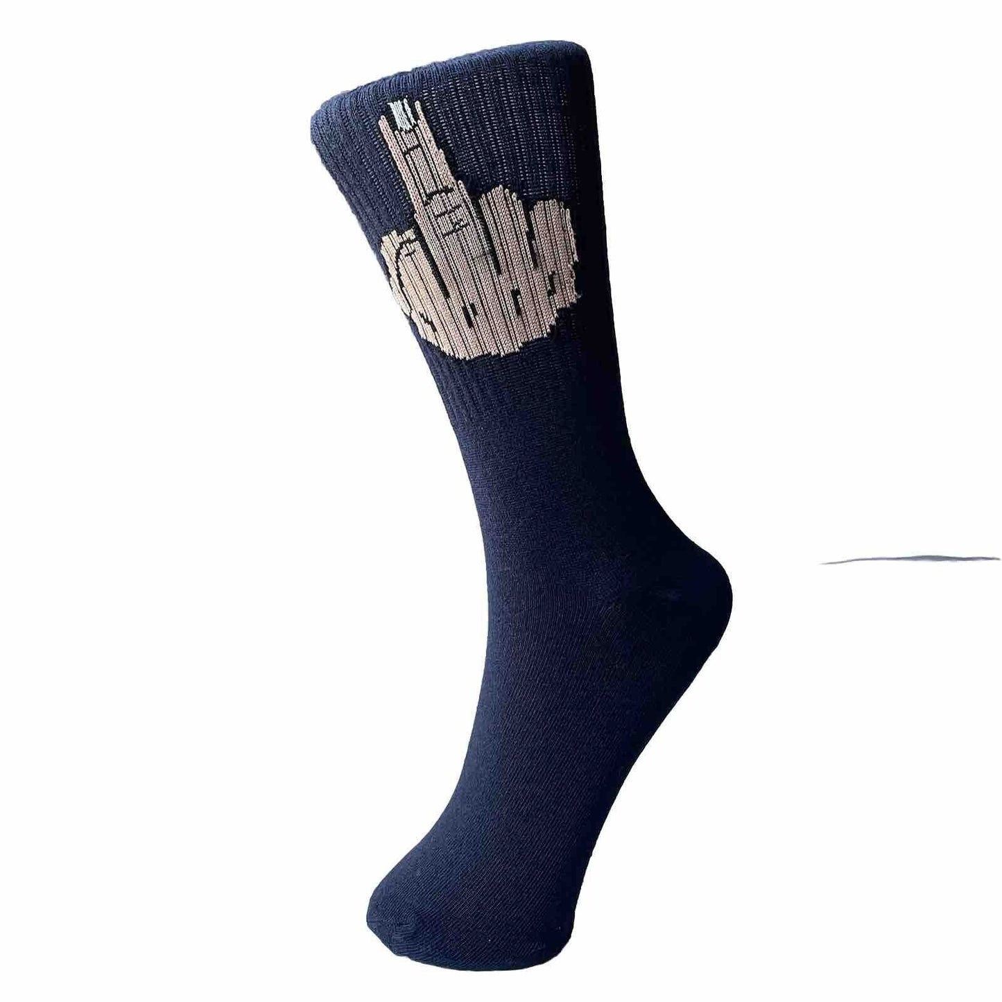 novelty fun socks finger