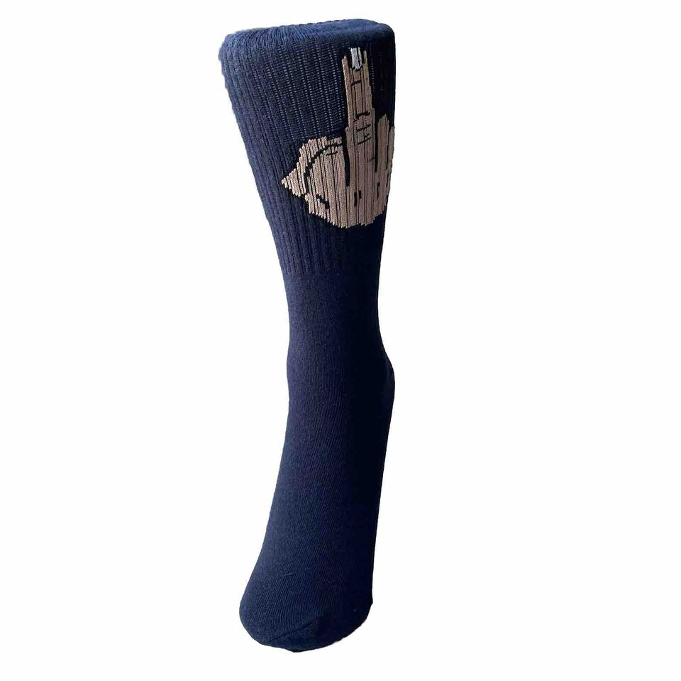 novelty fun socks finger front